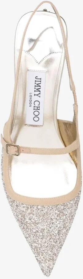 Didi 45 Glitter Slingback Pumps - Image 3