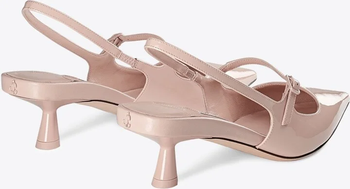 Didi 45 Pointed Pumps in Patent Leather - Image 2
