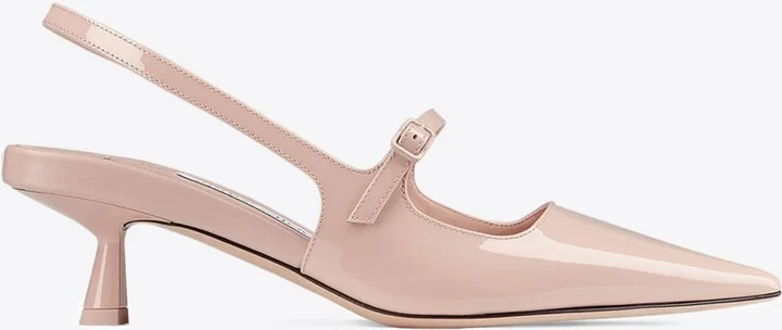 Didi 45 Pointed Pumps in Patent Leather