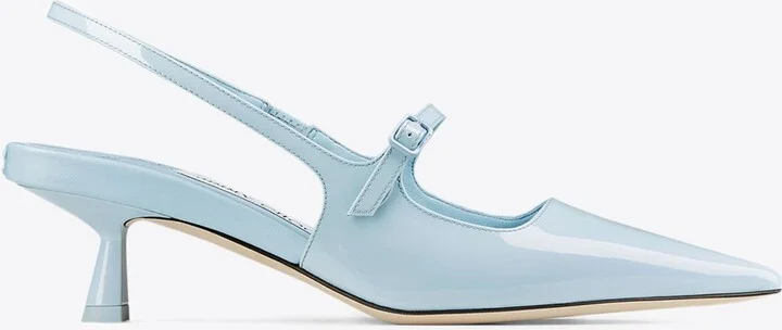Didi 45 Pointed Pumps in Patent Leather