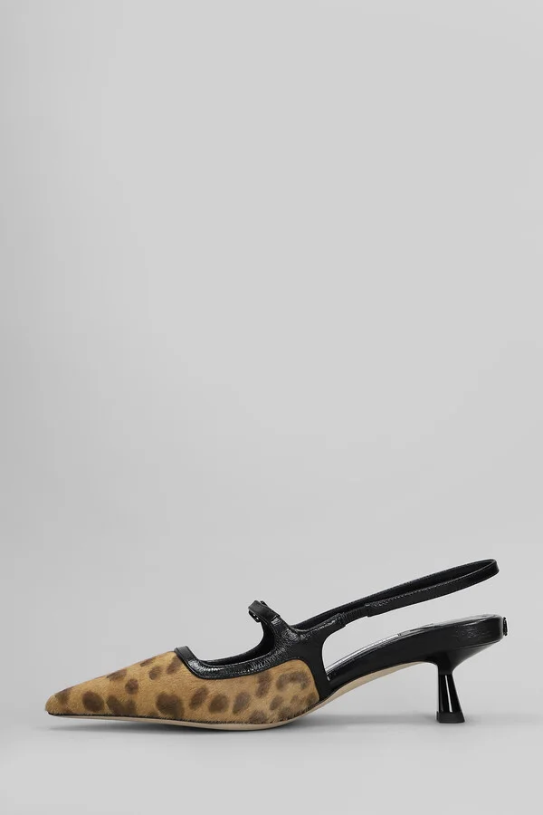 Didi 45 Pumps In Animalier Pony Skin - Image 3