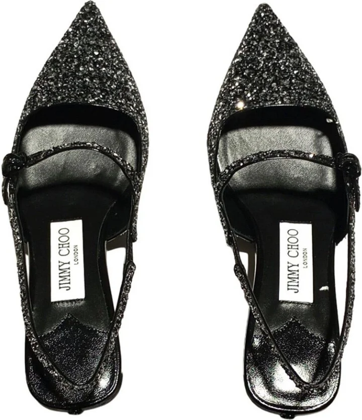 Didi Glittery Slingback Pumps - Image 2