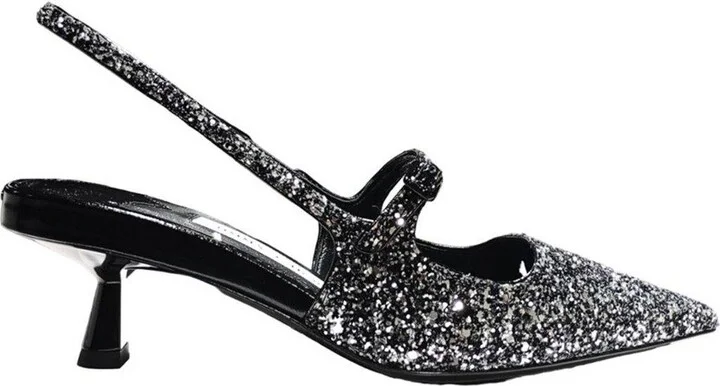 Didi Glittery Slingback Pumps
