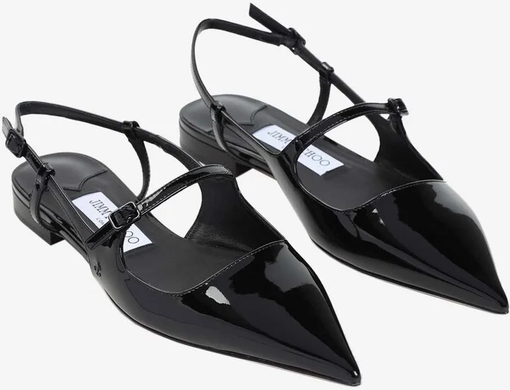 Didi Patent Leather Pointed-Toe Flats - Image 2