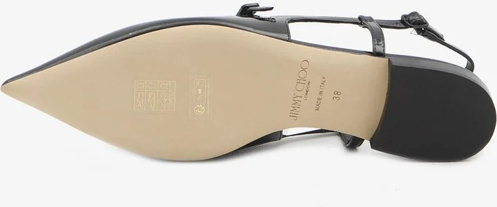 Didi Patent-Leather Pointed Toe Flats - Image 3