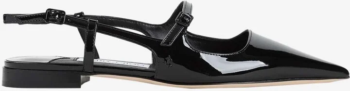 Didi Patent Leather Pointed-Toe Flats