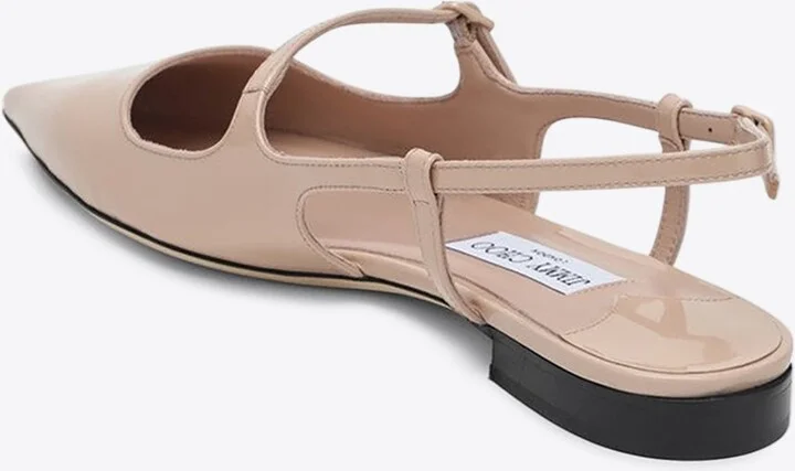 Didi Patent Leather Slingback Flats - Image 2