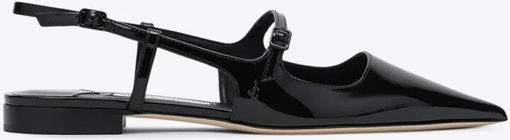 Didi Patent Leather Slingback Flats
