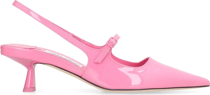 Didi Patent Leather Slingback Pumps - Image 2