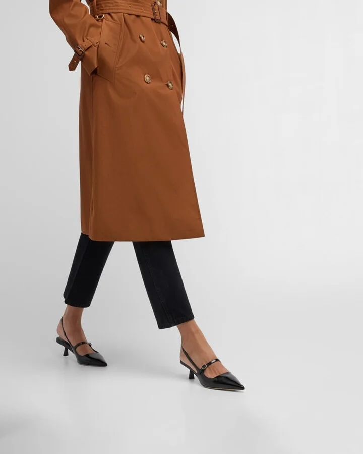 Didi Patent Mary Jane Slingback Pumps - Image 2