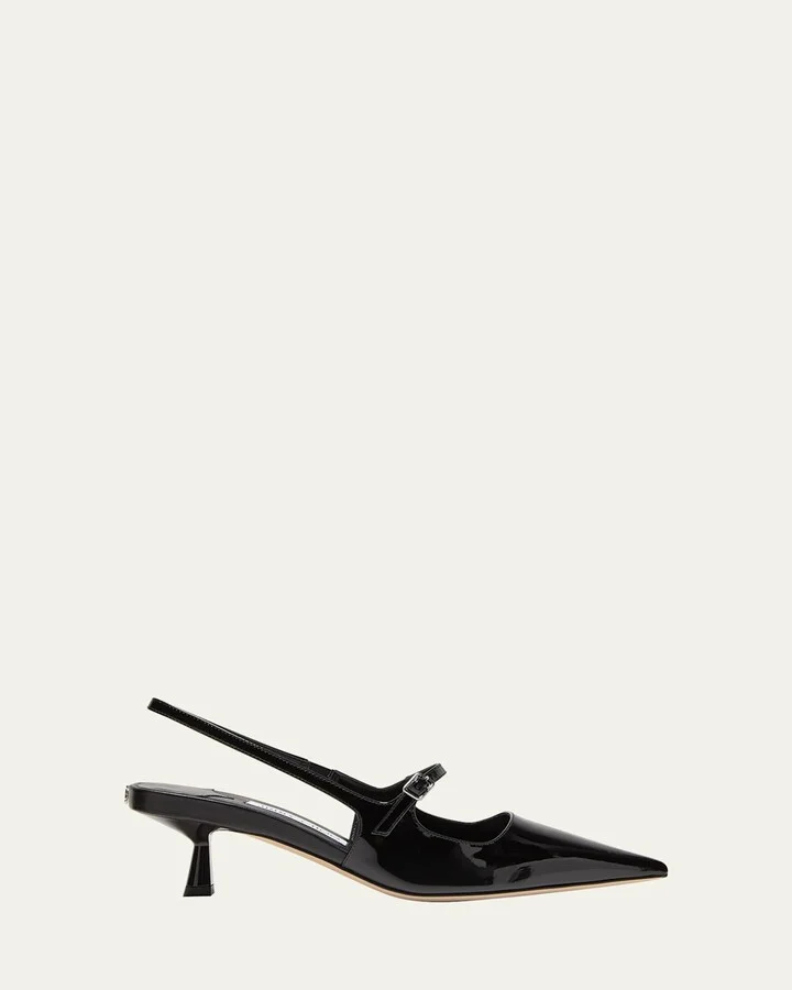 Didi Patent Mary Jane Slingback Pumps