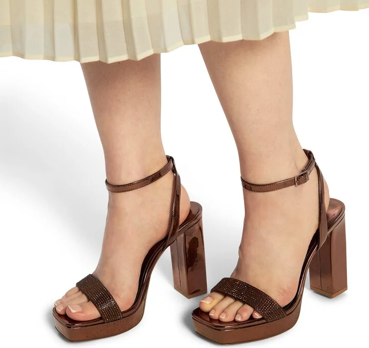 Diedra Ankle Strap Platform Sandal - Image 2