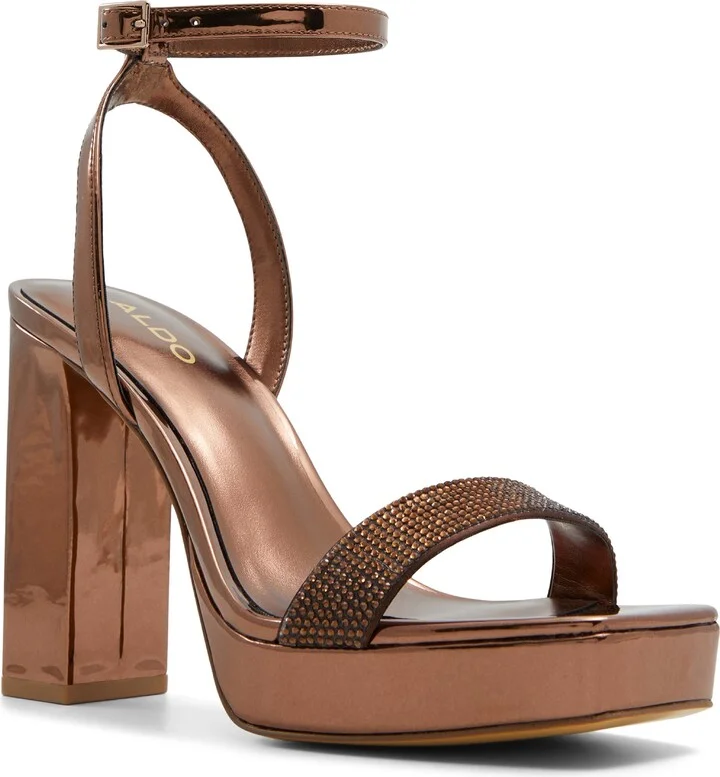Diedra Ankle Strap Platform Sandal