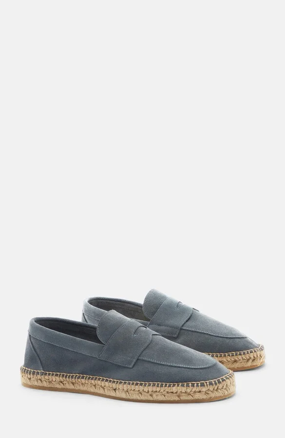 Grey - Suede Leather