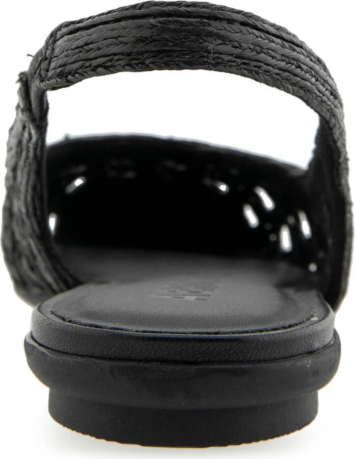 Diego Slingback Pointed Cap Toe Raffia Flat - Image 10
