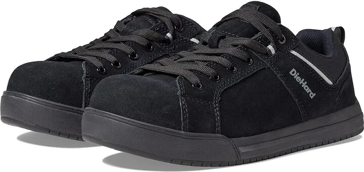 DieHard Solstice Comp Toe Skate Men's Shoes Black : 11.5 D - Medium, Suede
