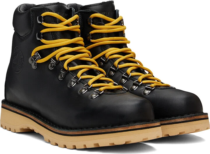 Diemme Black Roccia Vet Full Grain Boots - Image 4