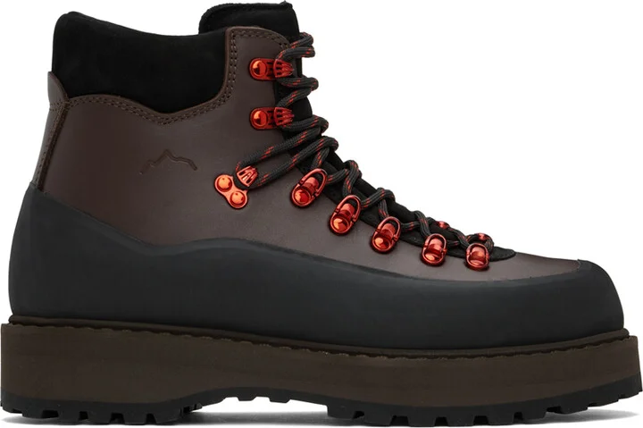 Diemme Brown & Black Roccia Vet Gomma Boots