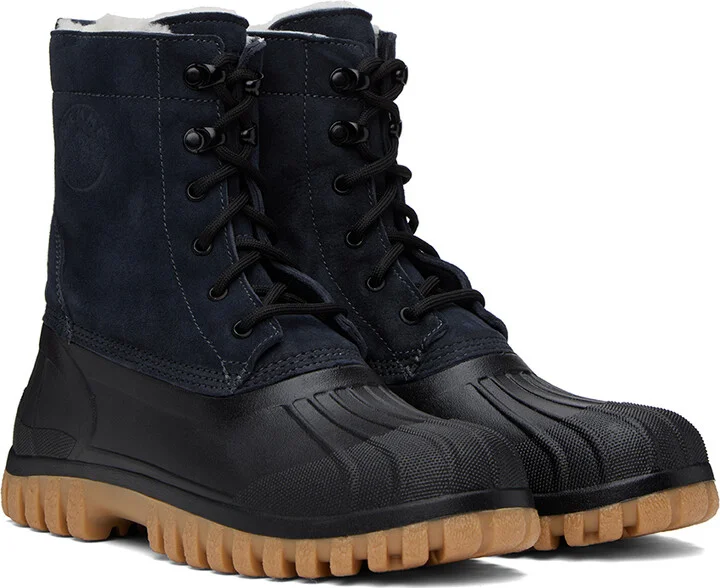 Diemme SSENSE Exclusive Black Anatra Boots - Image 4