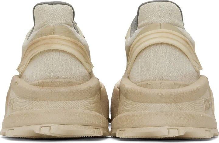 Diesel Beige D-Cage Runner Sneakers - Image 2