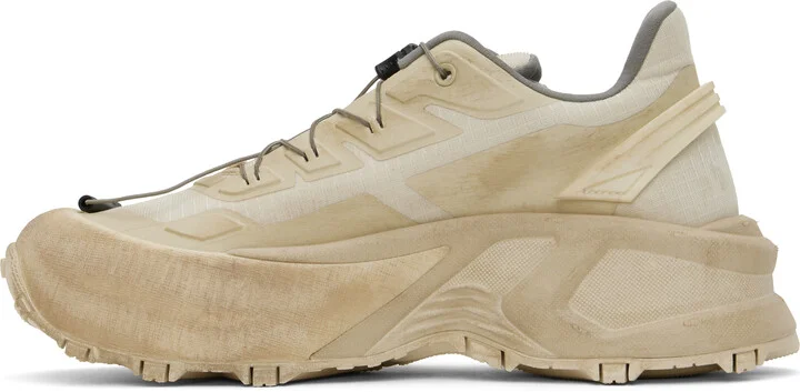 Diesel Beige D-Cage Runner Sneakers - Image 3