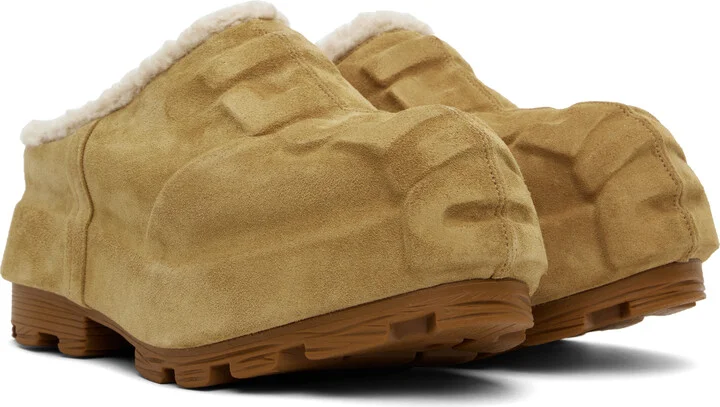 Diesel Beige D-Hammer Sh Ho Loafers - Image 4