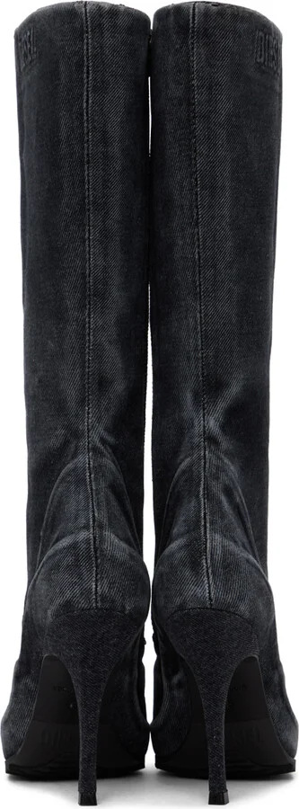 Diesel Black D-Cloud Hbt Boots - Image 2