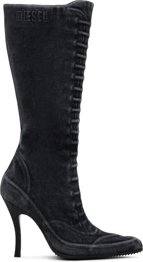 Diesel Black D-Cloud Hbt Boots