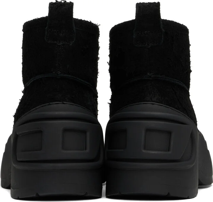 Diesel Black D-Donald Montone Chelsea Boots - Image 2