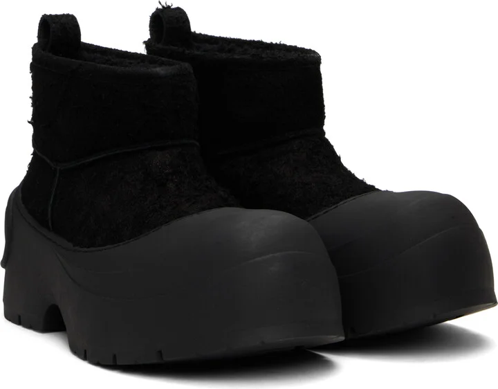 Diesel Black D-Donald Montone Chelsea Boots - Image 4