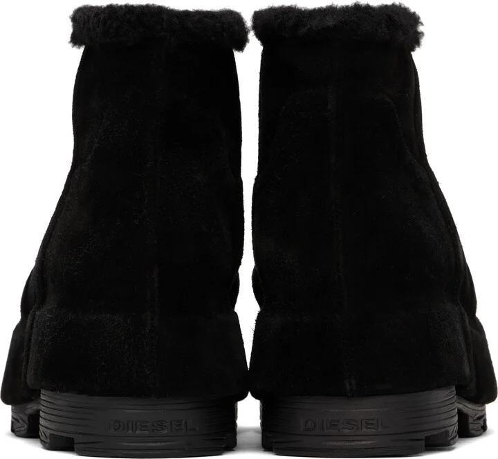 Diesel Black D-Hammer Ch Md Boots - Image 2