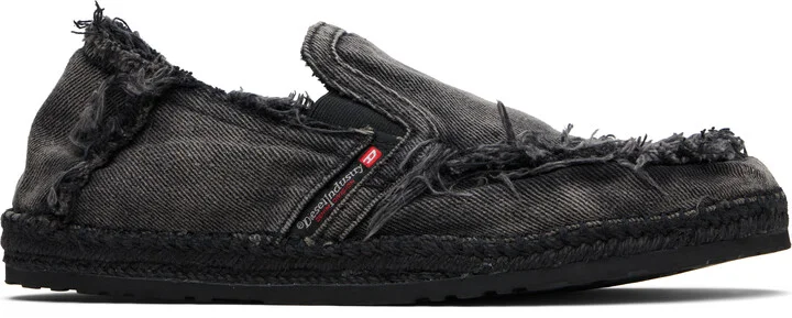 Diesel Black D-Lukas Esp Espadrilles