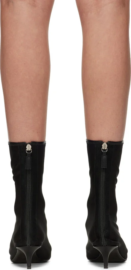 Diesel Black D-Venus Kittie Bt Boots - Image 2