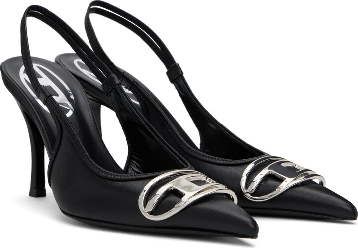 Diesel Black D-Venus Sb Heels - Image 4