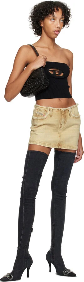 Diesel Black D-Venus Tbt D Boots - Image 5