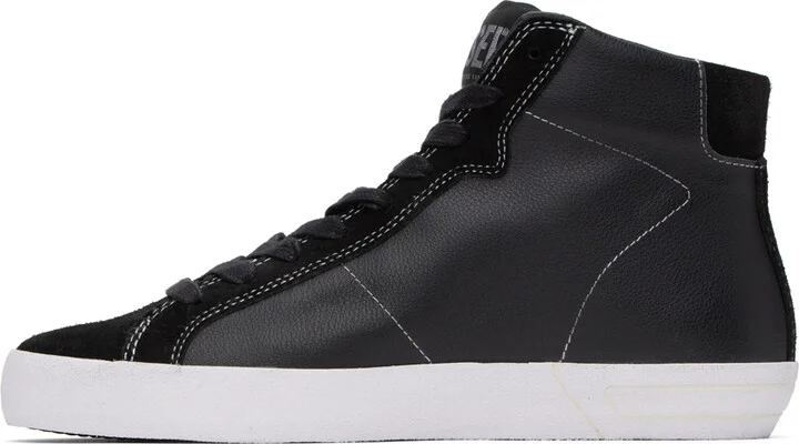 Diesel Black S-Leroji Mid X Sneakers - Image 3
