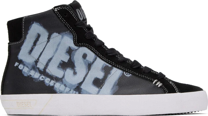 Diesel Black S-Leroji Mid X Sneakers
