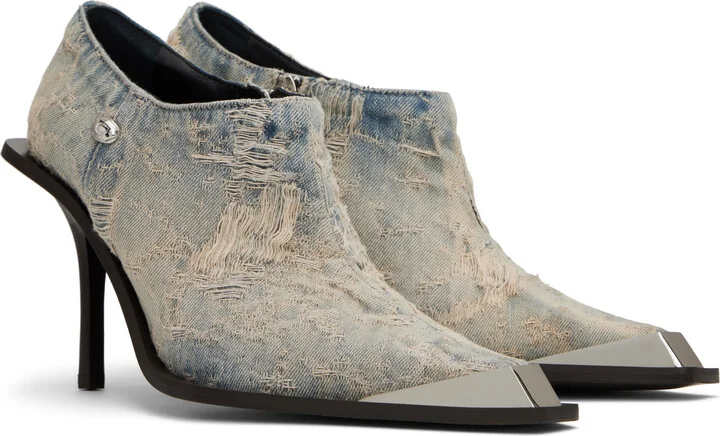 Diesel Blue D-Tona Sc Boots - Image 4