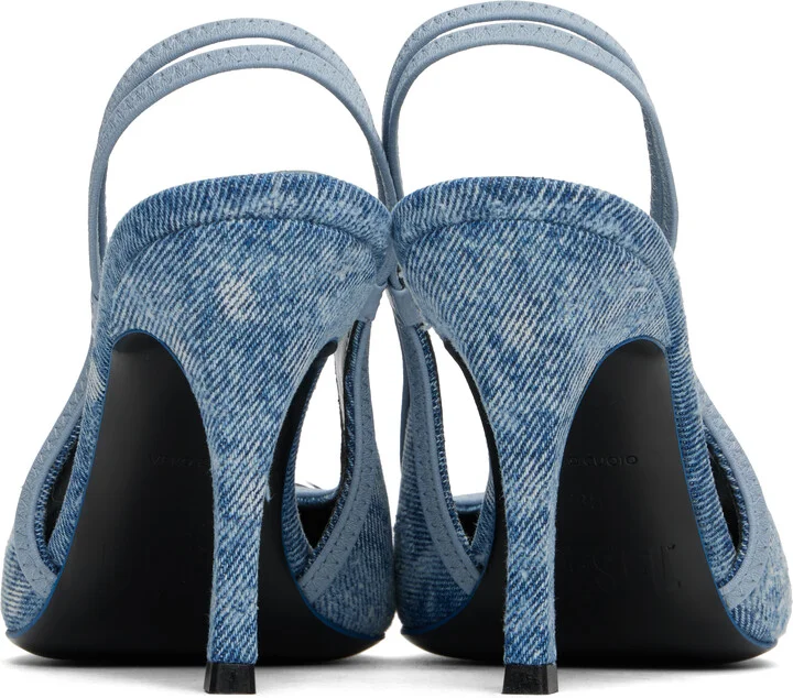 Diesel Blue D-Venus Sb Heels - Image 2