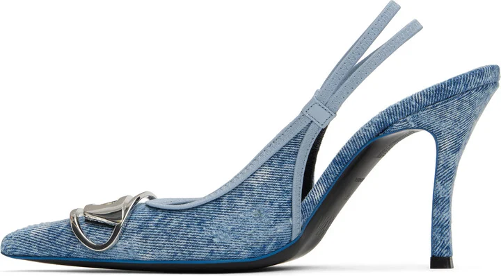 Diesel Blue D-Venus Sb Heels - Image 3