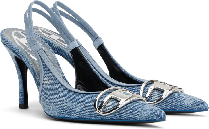 Diesel Blue D-Venus Sb Heels - Image 4