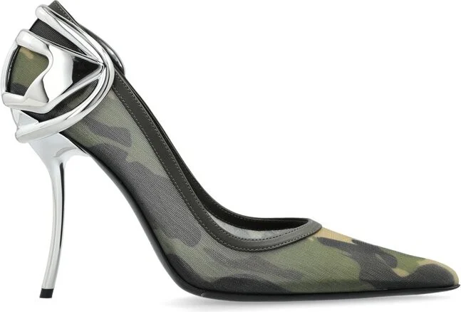 Diesel Camo-Mesh Pumps