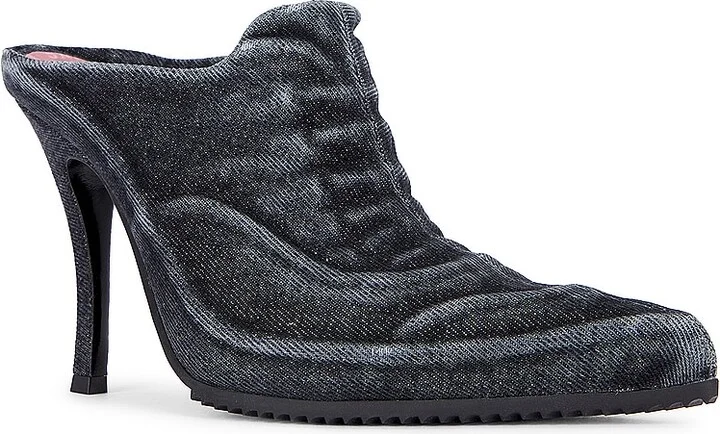 Diesel Cloud Mule in Black - Image 2