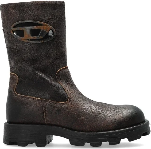 Diesel D-Hammer Ankle Boots