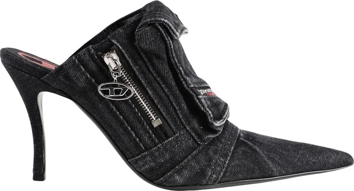 Diesel D-venus Pocket Ml Woman Mules & Clogs - Image 3
