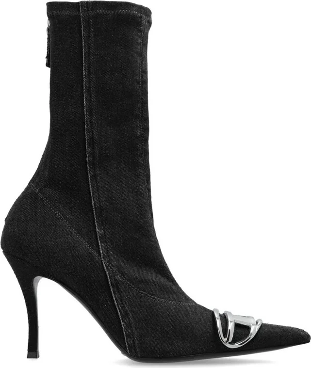 Diesel D-Venus Pointed-Toe Boots