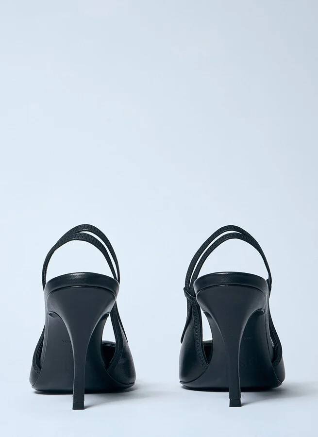 Diesel D-venus Sb Leather Pumps - Woman Heels Black Eu - 41 - Image 6