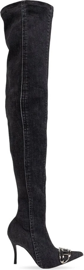 Diesel D-Venus TBT D Pointed-Toe Boots