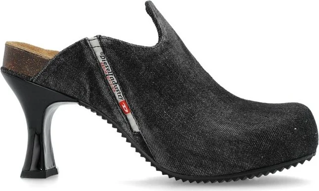 Diesel D-Woodstock-Denim Mules