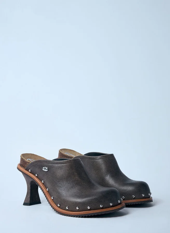 Diesel D-woodstock Mi Clog Heels - Woman Heels Brown Eu - 36 - Image 2